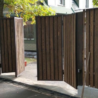 Купите и Закажите Ворота Гармошка: Лучшая Цена от 46819 руб, Установка под Ключ и Доставка в Муроме и по Области